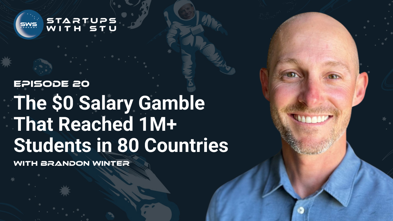 The $0 Salary Gamble That Reached 1M+ Students in 80 Countries